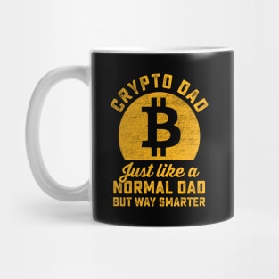 Crypto Dad - Proud Father of Cryptocurrency Enthusiasts Mug